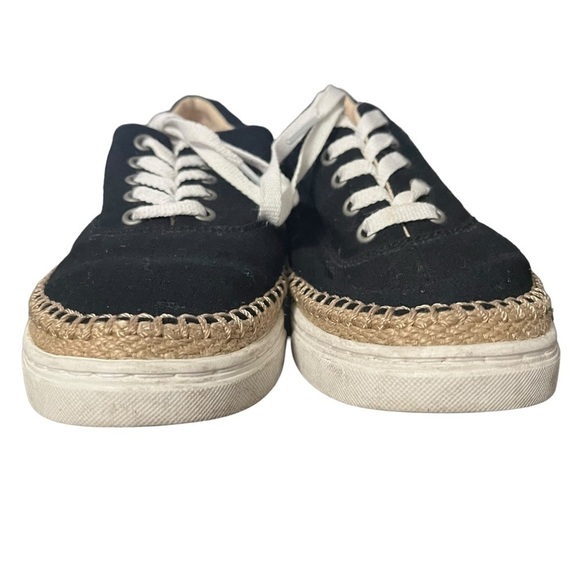 Ugg Black Eyan 11 Lace Up Canvas Sneaker - Picture 2 of 7